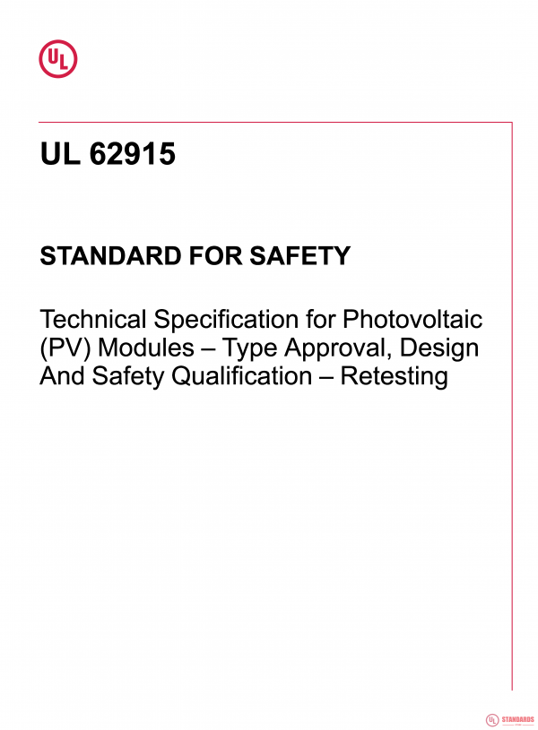 UL 62915 PDF UL 62915 PDF